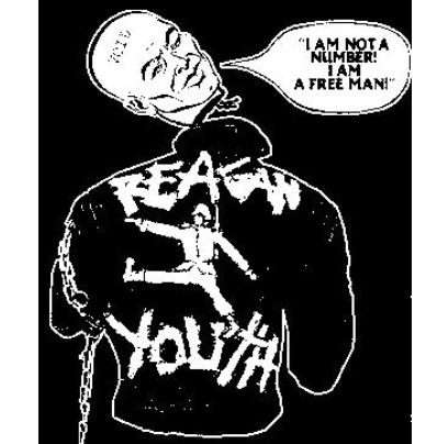REAGAN YOUTH - Head - Back Patch